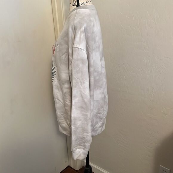 Journey Band Tie Dye World Tour Graphic Pullover Sweatshirt Music Boho - Picture 2 of 8